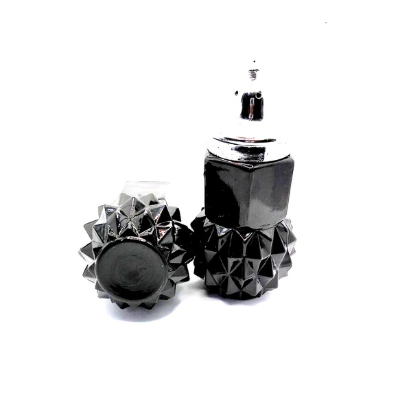 Vintage Indiana Amethyst Salt Pepper Shakers - Picture 2 of 2